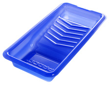 4 inch blue paint roller tray