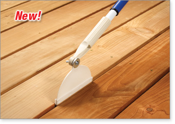 Roller brush for on sale deck stain