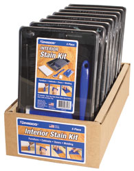 Interior Stain Kit with 8 pack display box